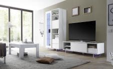 Obývací nábytek TORINO_vitrina_TV element_konf. stolek, nohy z akrylového skla_obr. 43 Obývací nábytek TORINO_vitrina_TV element_konf. stolek, nohy z akrylového skla_obr. 43